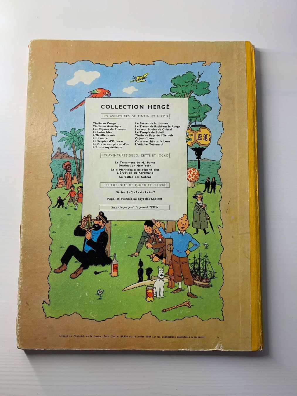Comics: LES AVENTURES DE TINTIN -1957 – Gebraucht aus Affoltern am Albis von Sveta75 9