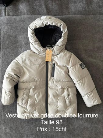 Vestes et combinaison hiver petit garçon 98 - 104
