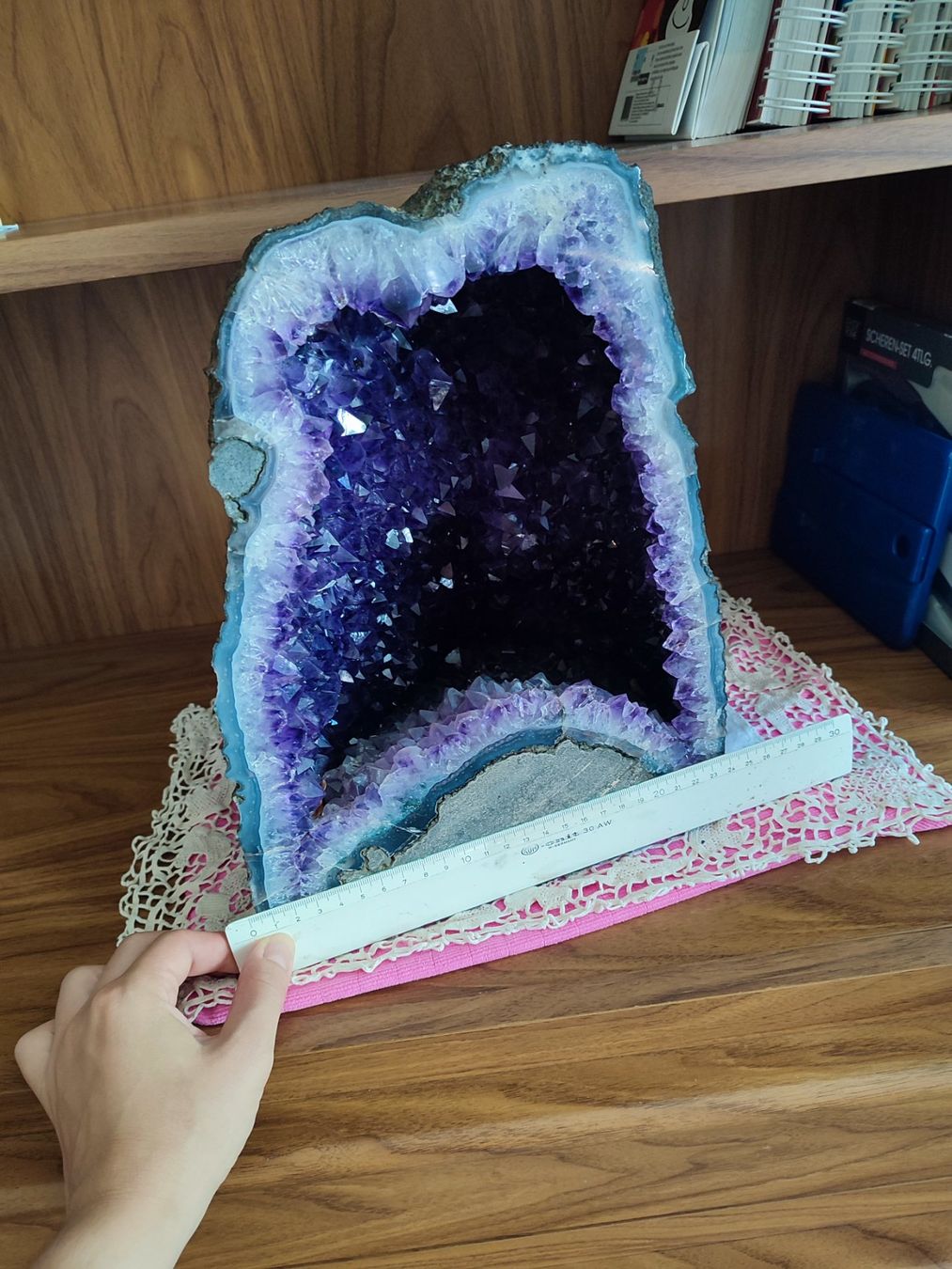 Minerali & Pietre curative: Wunderschöne, grosse Amethyst Druse - 12 kg – Usato da Esslingen venduto da j_hkpg5 2