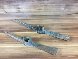 Gebrauchte geschmiedete Pickel gute alte Qualität