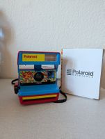 Polaroid 600 96 Cam Sofortbildkamera in rotem 90s Design