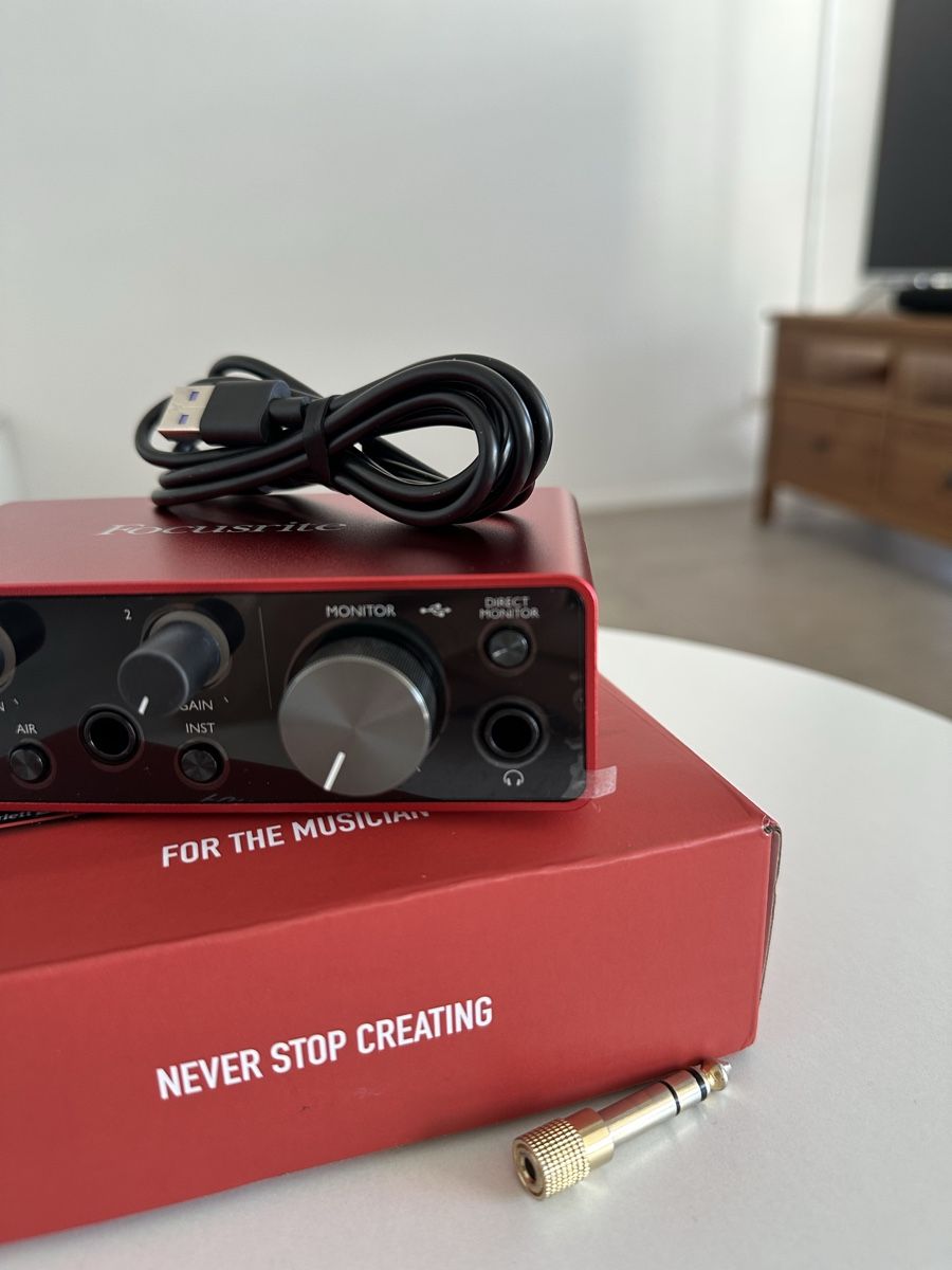Focusrite Attrezzatura per studi di registrazione: Focusrite Scarlett Solo (3rd Generation) USB Audio Interface – Nuovo (secondo la descrizione) da Oberuzwil venduto da PreownedAllure 3