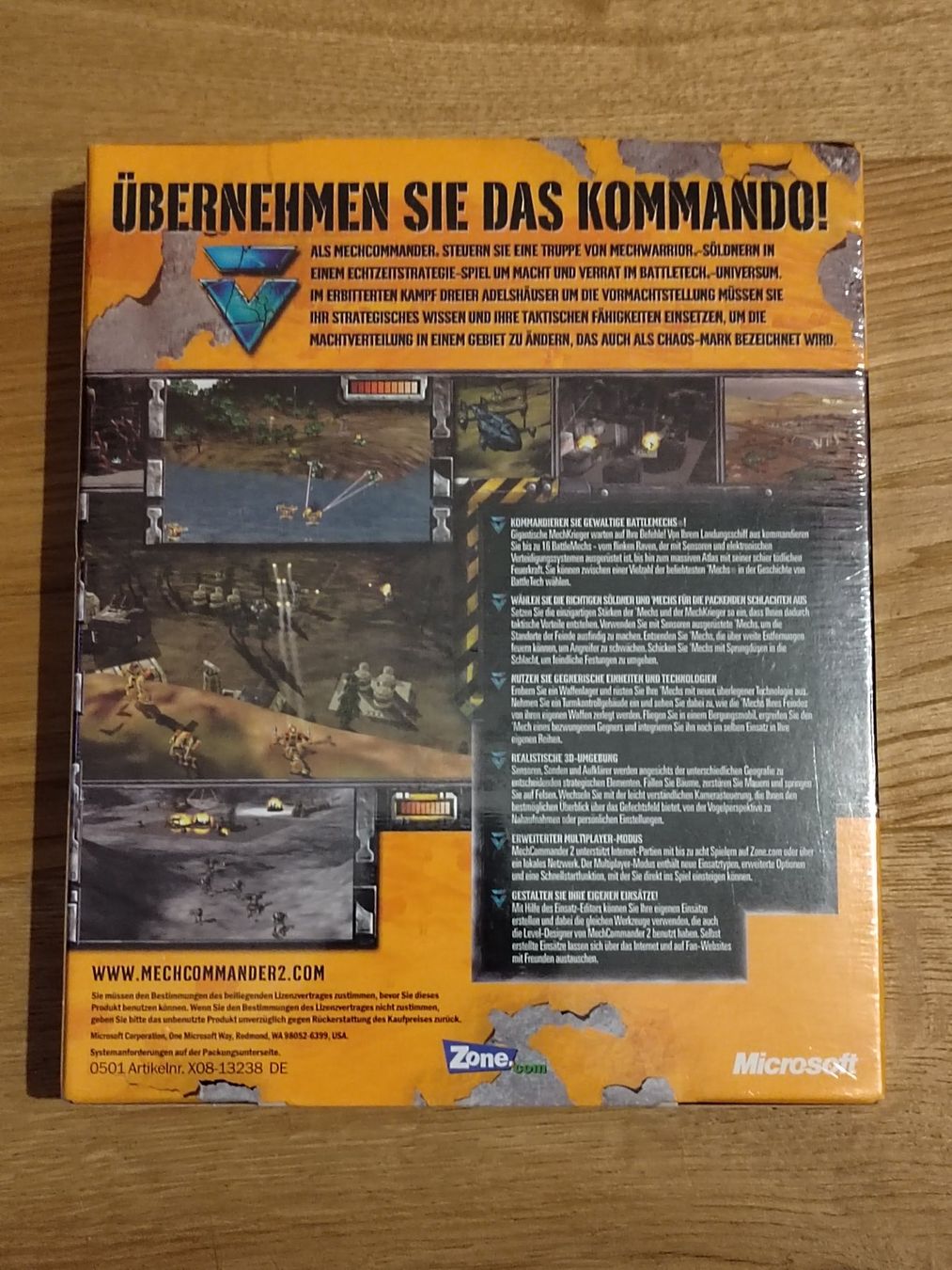 Giochi: MechCommander 2 PC Big Box 2001 Sealed Neu – Usato da Fribourg venduto da Nooky 1