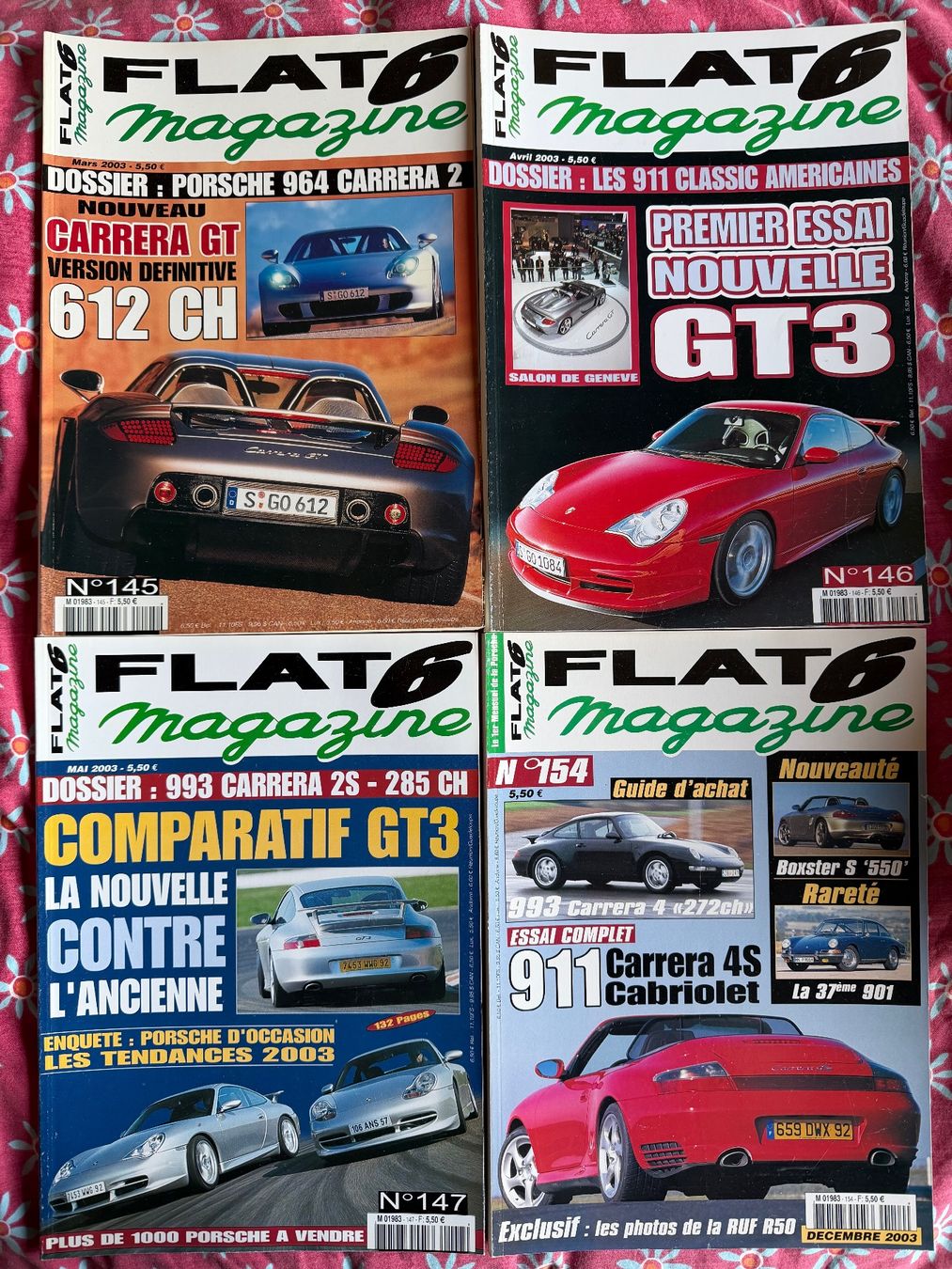 Riviste & Magazine: Flat6 magazines - Porsche 911 - anciens numéros – Usato da Vionnaz venduto da cm4_6gll 1