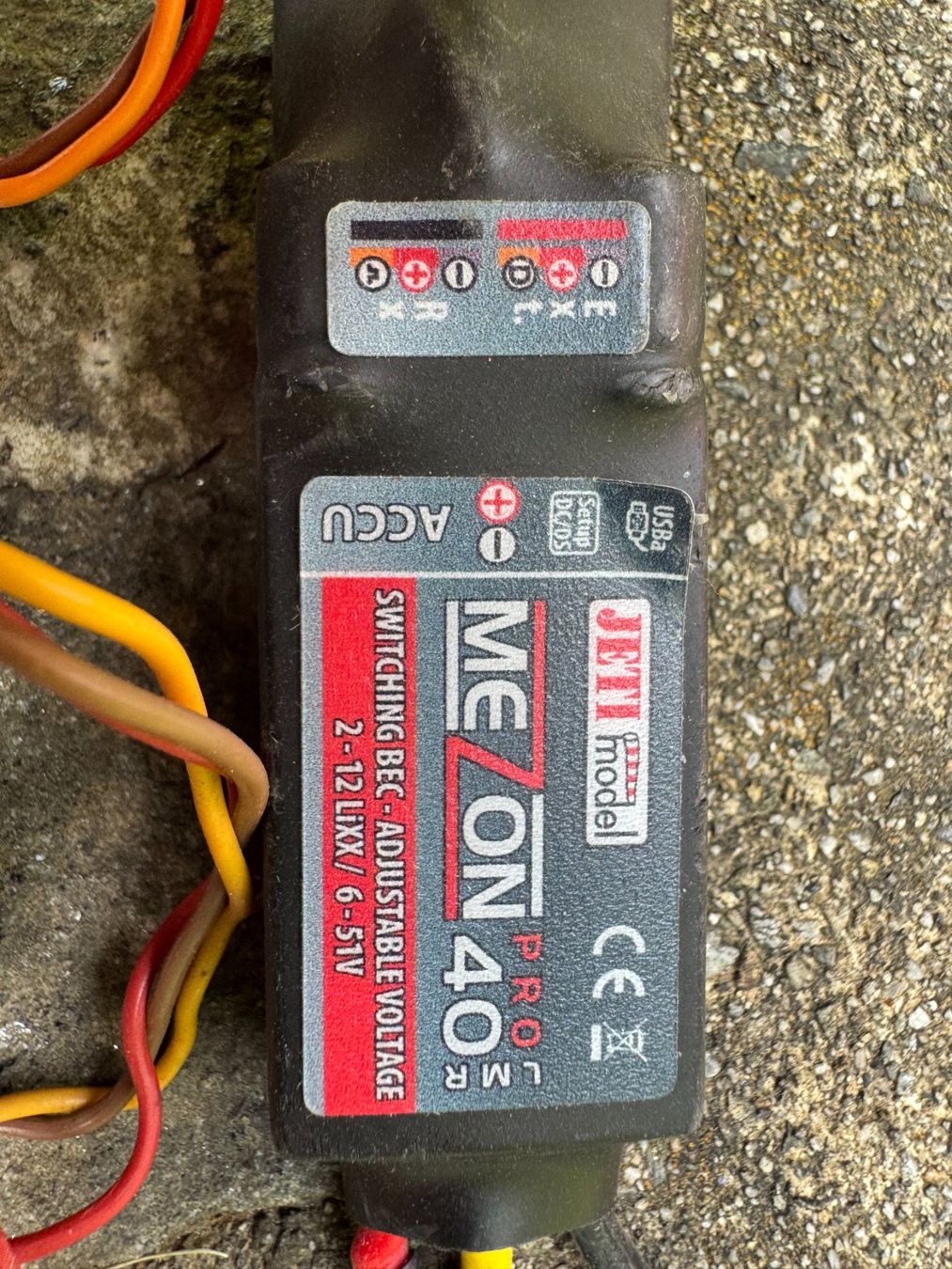 Moteurs: Jeti Mezon Pro 40 ESC mit BEC – D'occasion à Vira Gambarogno par Mimaxus