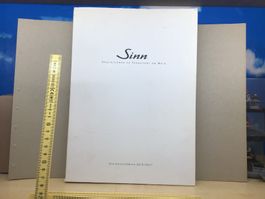 UHRENBUCH SINN 220 SEITEN 2010 KATALOG