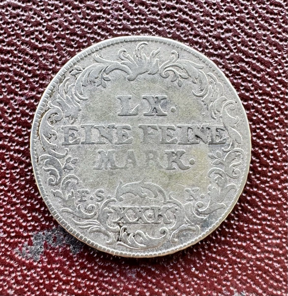 Tutti le monete: Bistum Eichstätt - 20 Kreuzer 1763 – Usato da Meilen venduto da coins4sale 1