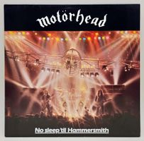 MOTORHEAD * NO SLEEP TIL HAMMERSMITH * LIVE LP !  * TOP ! *
