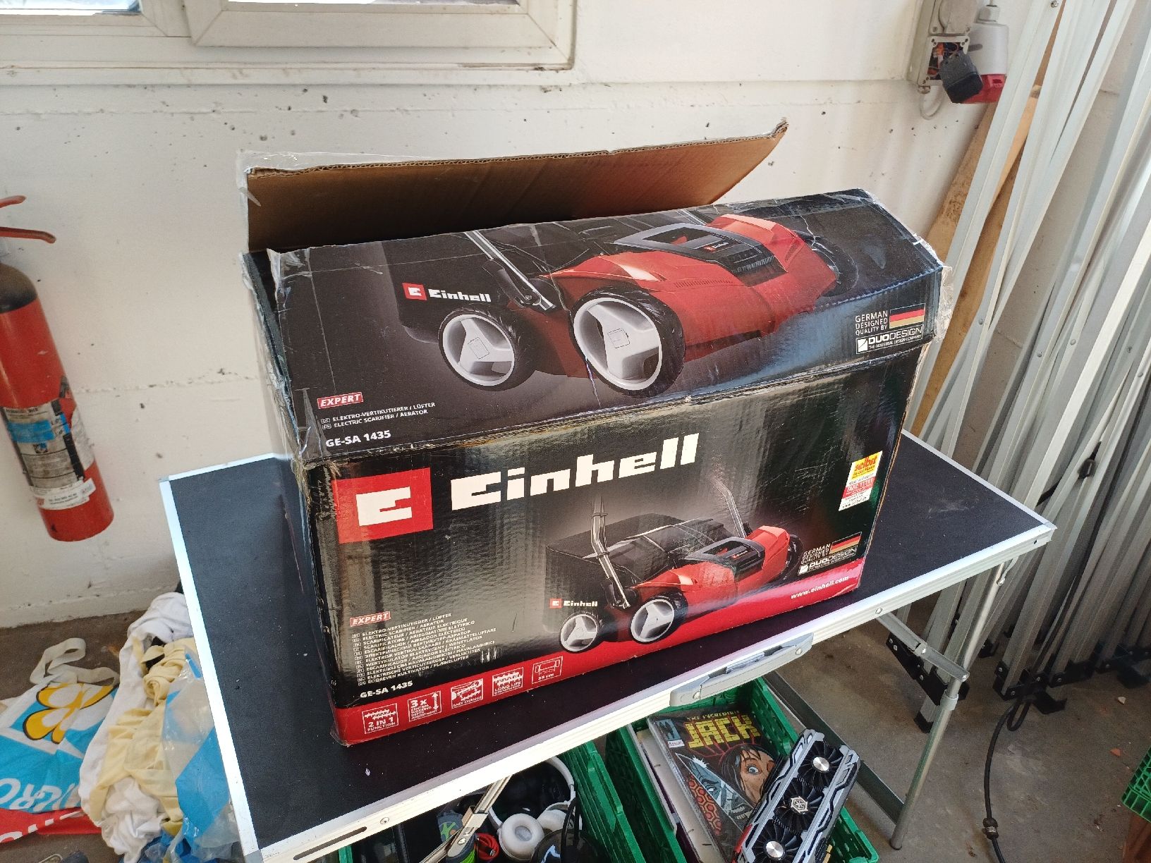 Einhell Bodenbearbeitungsgeräte: Vertikutierer Einhell – Gebraucht aus Wangenried von Recycler94