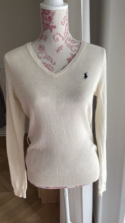 RALPH LAUREN cashmere & merino pullover M/L