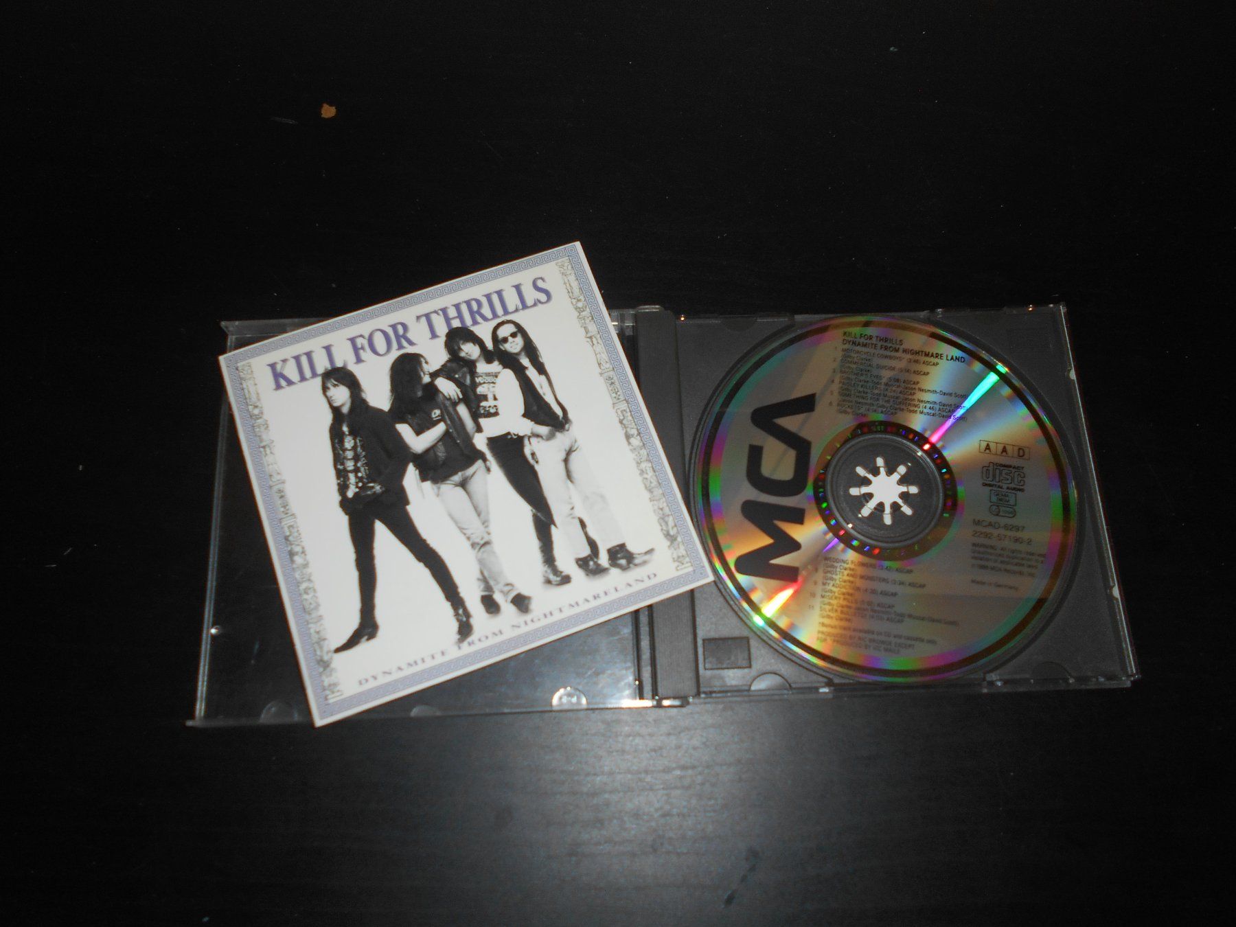 CD: Kill For Thrills – Dynamite From Nightmareland / 1989 – Usato da Aarberg venduto da witchhunter01