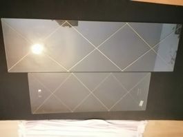 Glasplatten für Möbel, alten Bettumbau