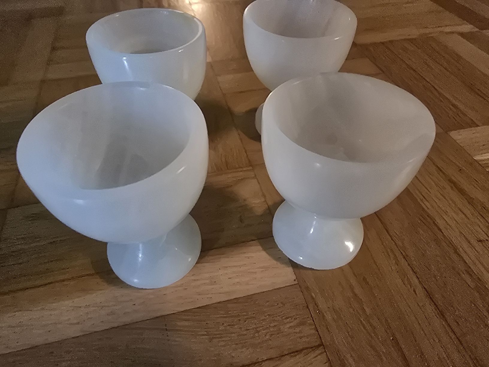 Altre Stoviglie: 4 x Eierbecher Onyx grünlich – Usato da Zürich venduto da rolf290 1