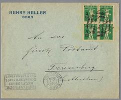 1930, 181 x 4, STUMME 0, BERN-TRIESENBERG/FL, INTERESSANT!