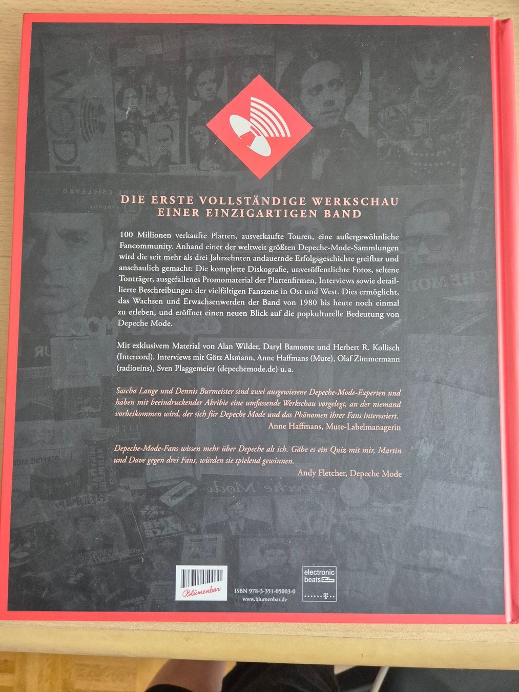 Libri: Fabrikneu! Buch Depeche Mode - Monument – Nuovo e nell'imballaggio originale da Elgg venduto da Hexenbese3 1