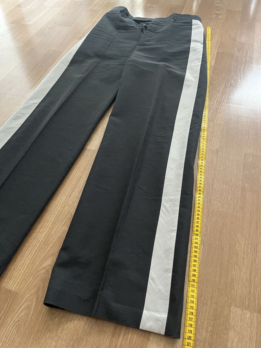 Rick Owens Pantalons: Rick Owens SS19 Babel Sidestripe Trousers – D'occasion à Basel par fis_rl25 1