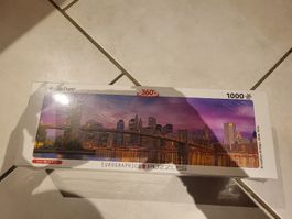 Panorama Puzzle von der Brooklyn Bridge New York