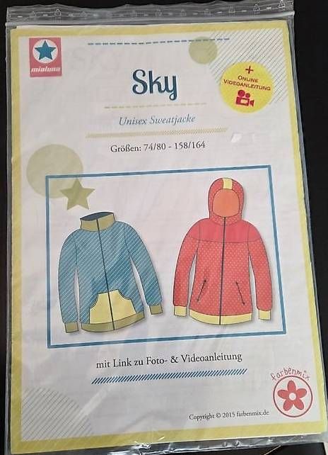 Cartamodelli: Schnittmuster Sweatjacke Kinder – Nuovo e nell'imballaggio originale da Schafisheim venduto da yth_z5dw