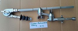 Becken-Cymal Arm mit Klammer Nr. 2 / Schlagzeug
