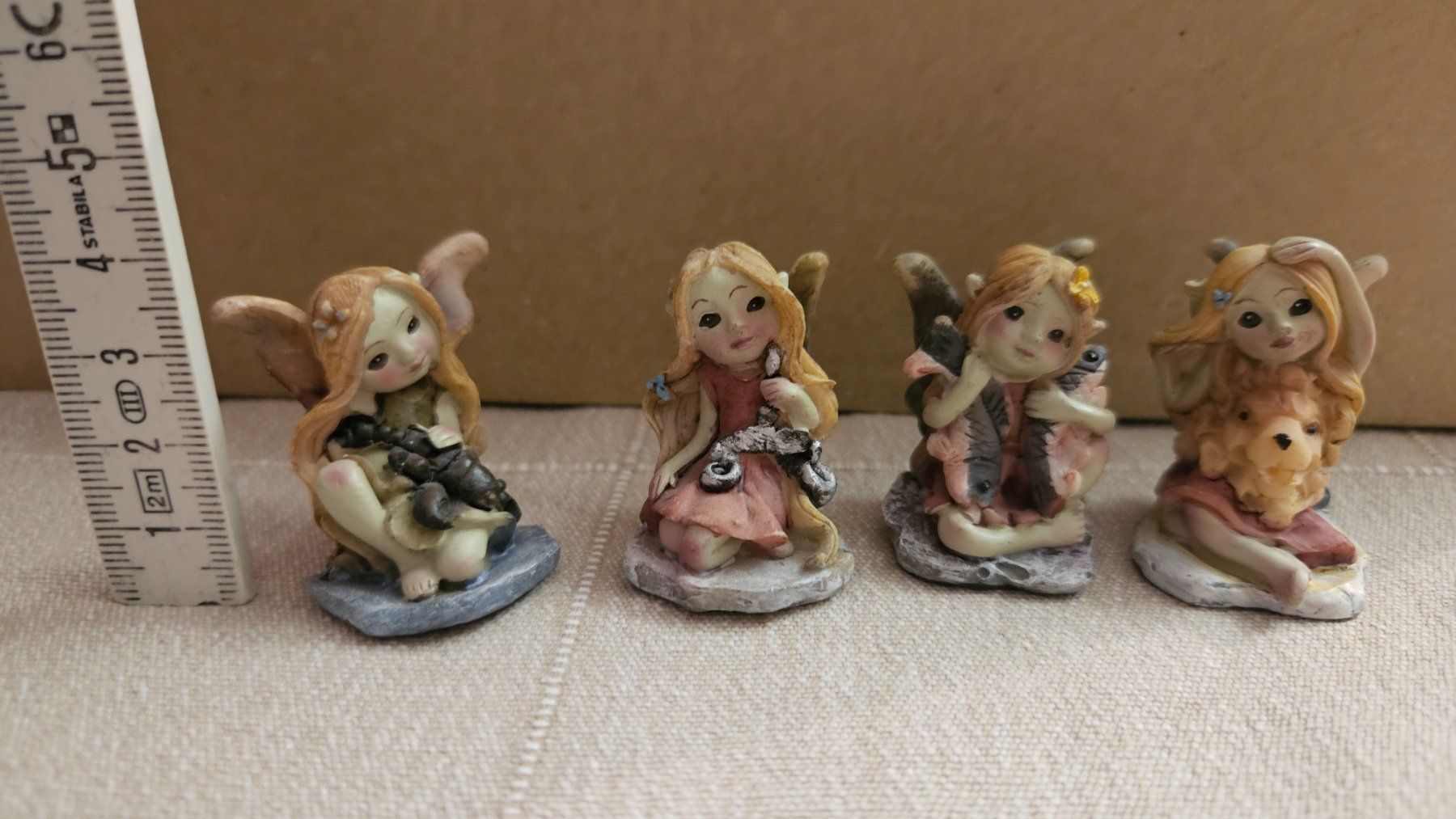 Statuette: 4 statuine fate/elfi – Usato da Melano venduto da H-Sara 1