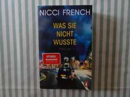 Nicci French - Was sie nicht wusste - Thriller - B185