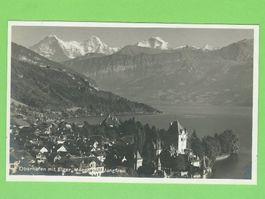 Oberhofen mit Eiger, Mönch und Jungfrau