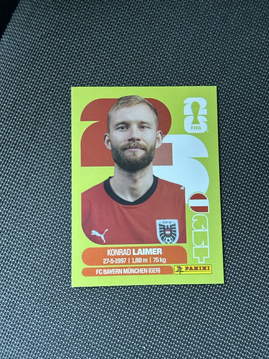 Panini Sammelbilder & Trading cards: PANINI WM 2026 / LAIMER AUT 12 – Neu (gemäss Beschreibung) aus Unterstammheim von Robin059