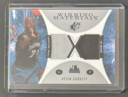 NBA Kevin Garnett 2003-04 SPx Dual Jersey Card