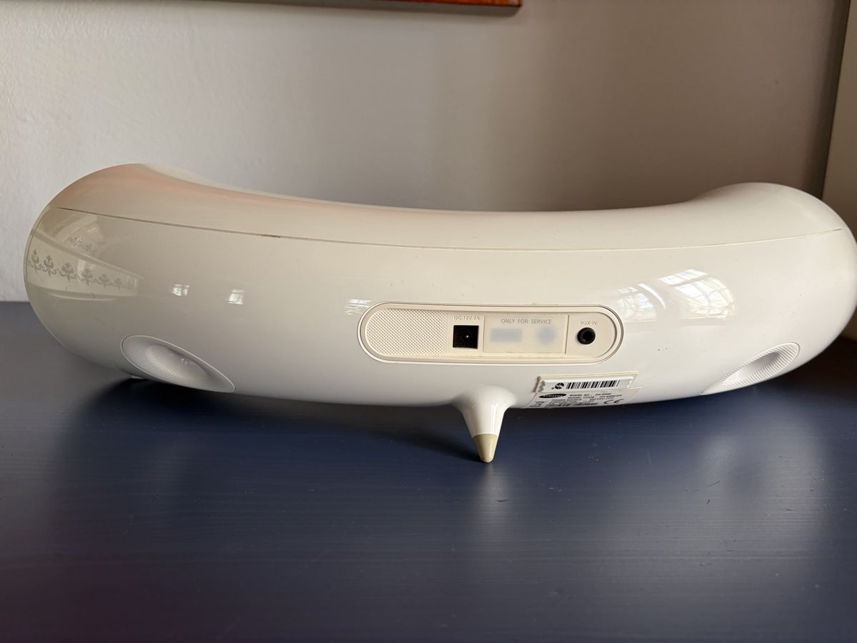 Samsung Docking station: Samsung Lautsprecher weiss mit Dockingstation – Usato da Hauptwil venduto da BernadettS 3