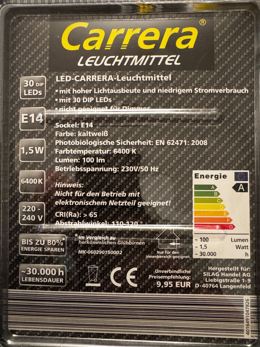 Lampen: LED Typ: E14 , 6400 Kelvin , Lampen – Neu und originalverpackt aus Birsfelden von Samichlaus74 1