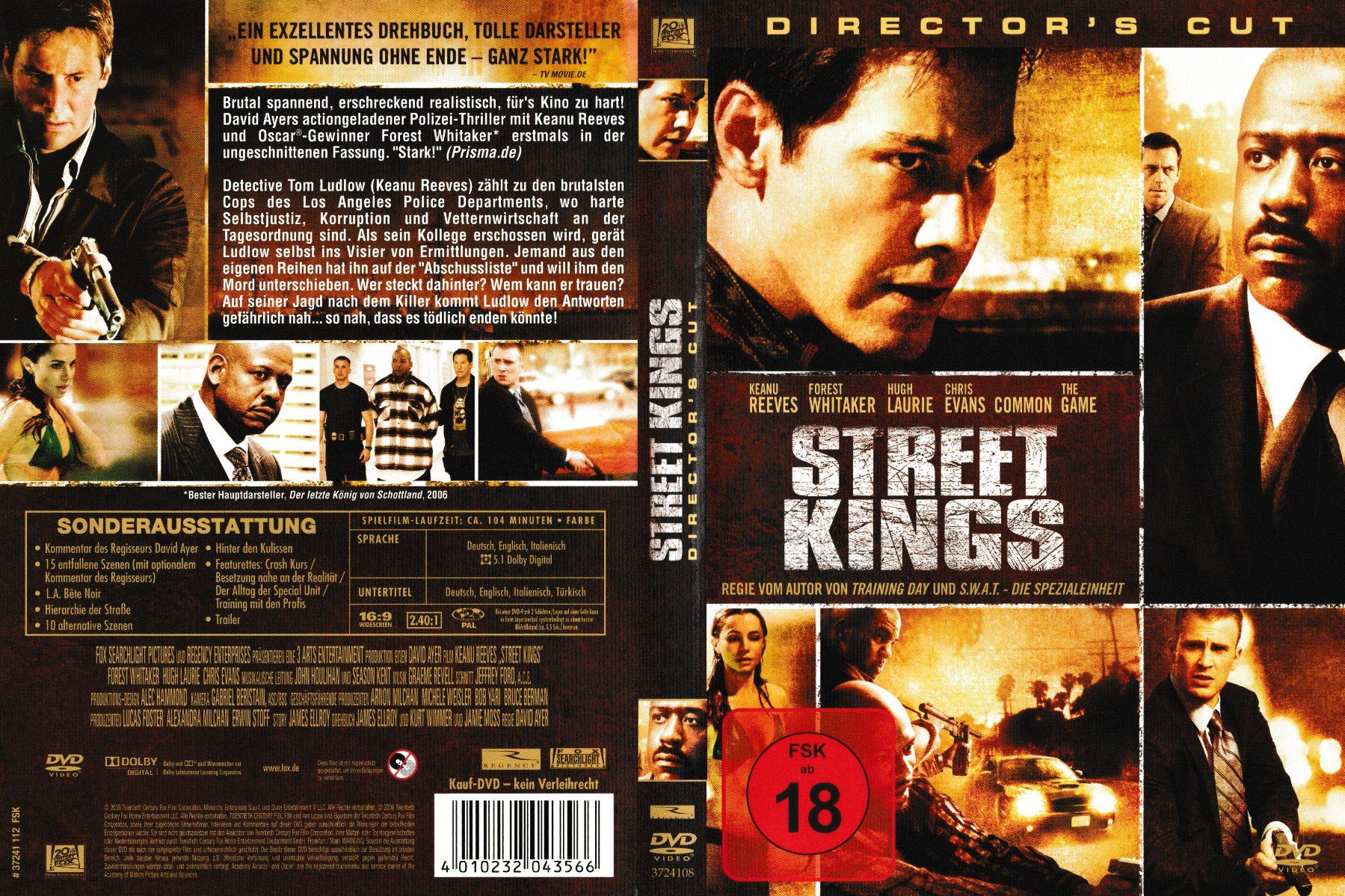 Tutti i DVDs: DVD - Street Kings – Usato da Langnau am Albis venduto da MediaRescuerKeLoX