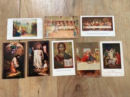 8 Heiligenbildli Andachtsbilder Heiligenbildchen Helgeli