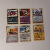 6x Pokémon Reverse Holo Karten (Ab 1.-)