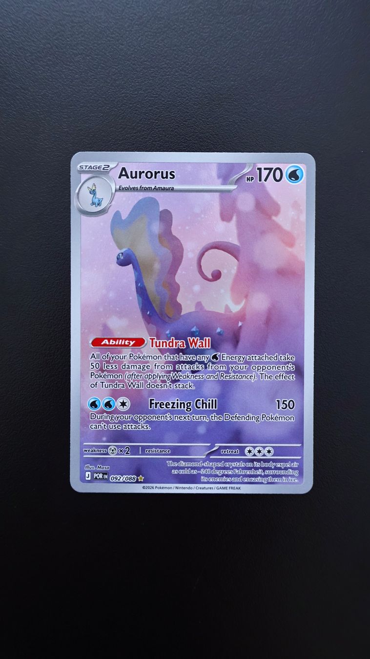 Pokémon Carte collezionabili: Pokémon Aurorus #92 – Nuovo e nell'imballaggio originale da Obfelden venduto da vivialexandra