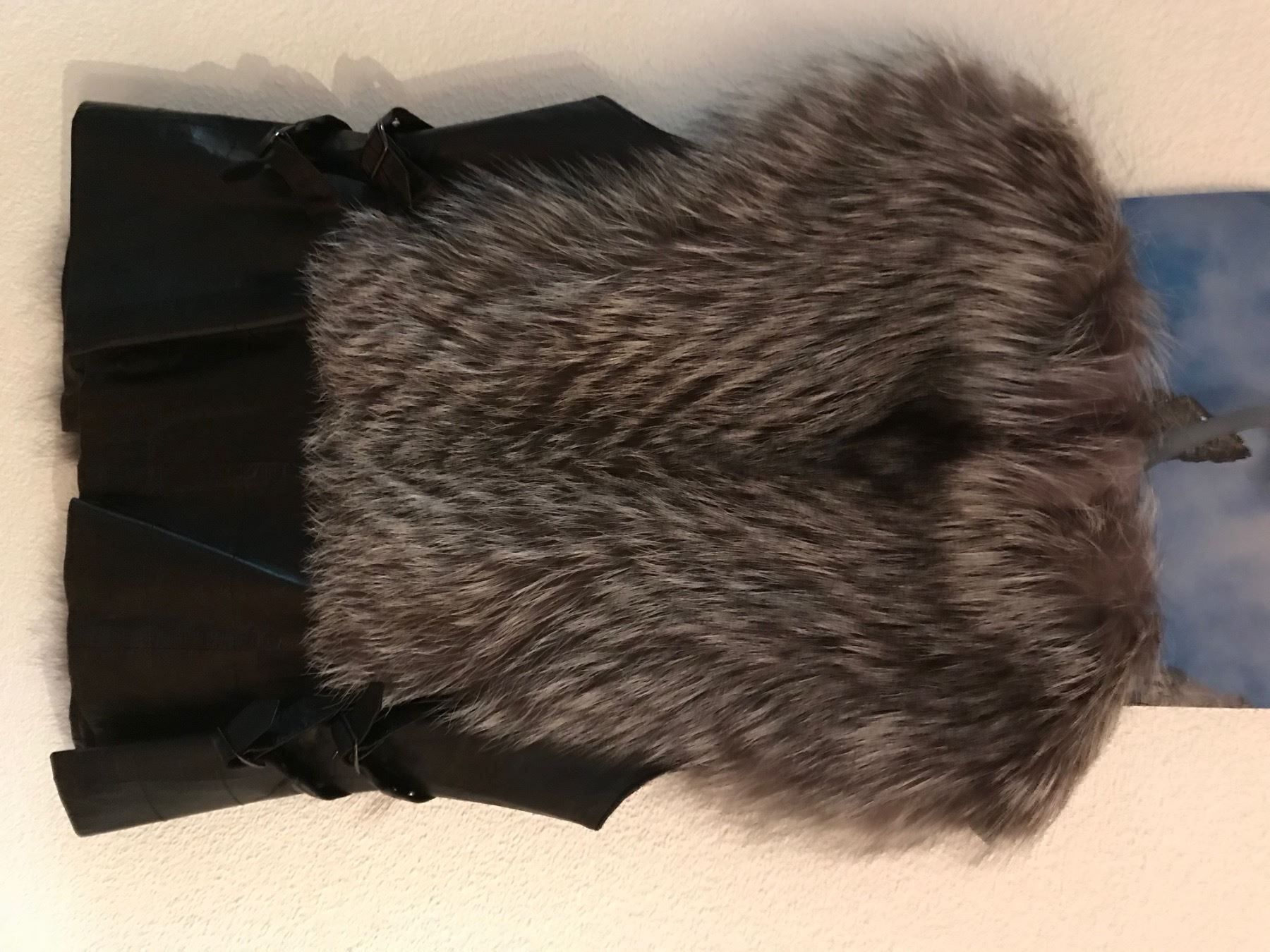 Gilet & Giacche senza maniche: Pelz Weste Silberfuchs Grosse 36-38 neu – Nuovo e nell'imballaggio originale da arbon venduto da dakin 4