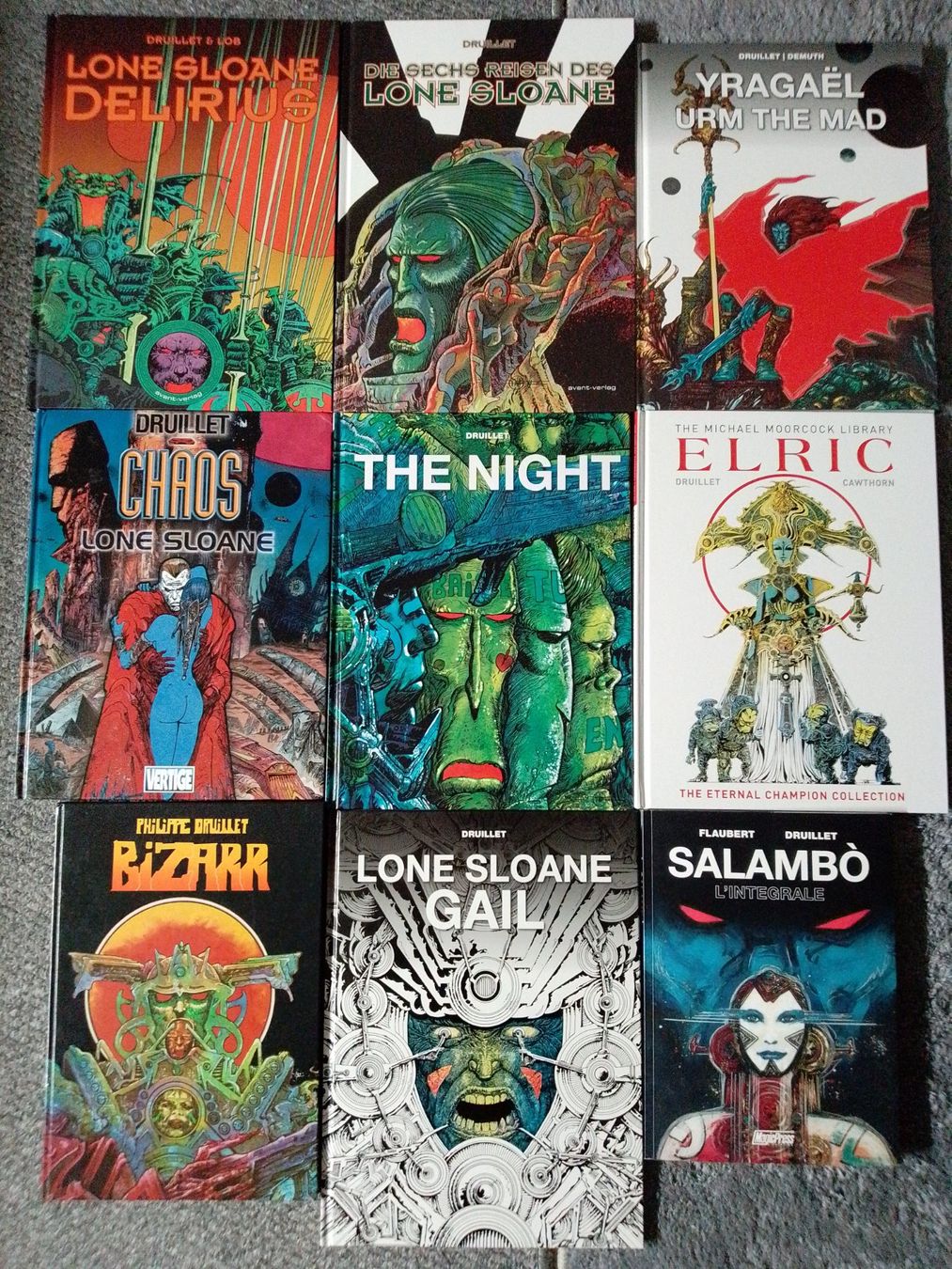 Fumetti: Komplettset: Philippe Druillet / Michael Moorcock – Usato da Gelterkinden venduto da Mod_g9fb