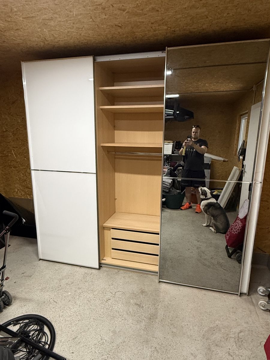 Schränke: Kleiderschrank mit Glas-/Spiegeltüren – Gebraucht aus Gümligen von Miguele_be 2