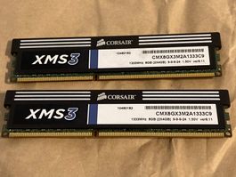 Corsair XMS3 DDR3 RAM 8GB (2x4GB) 1333MHz