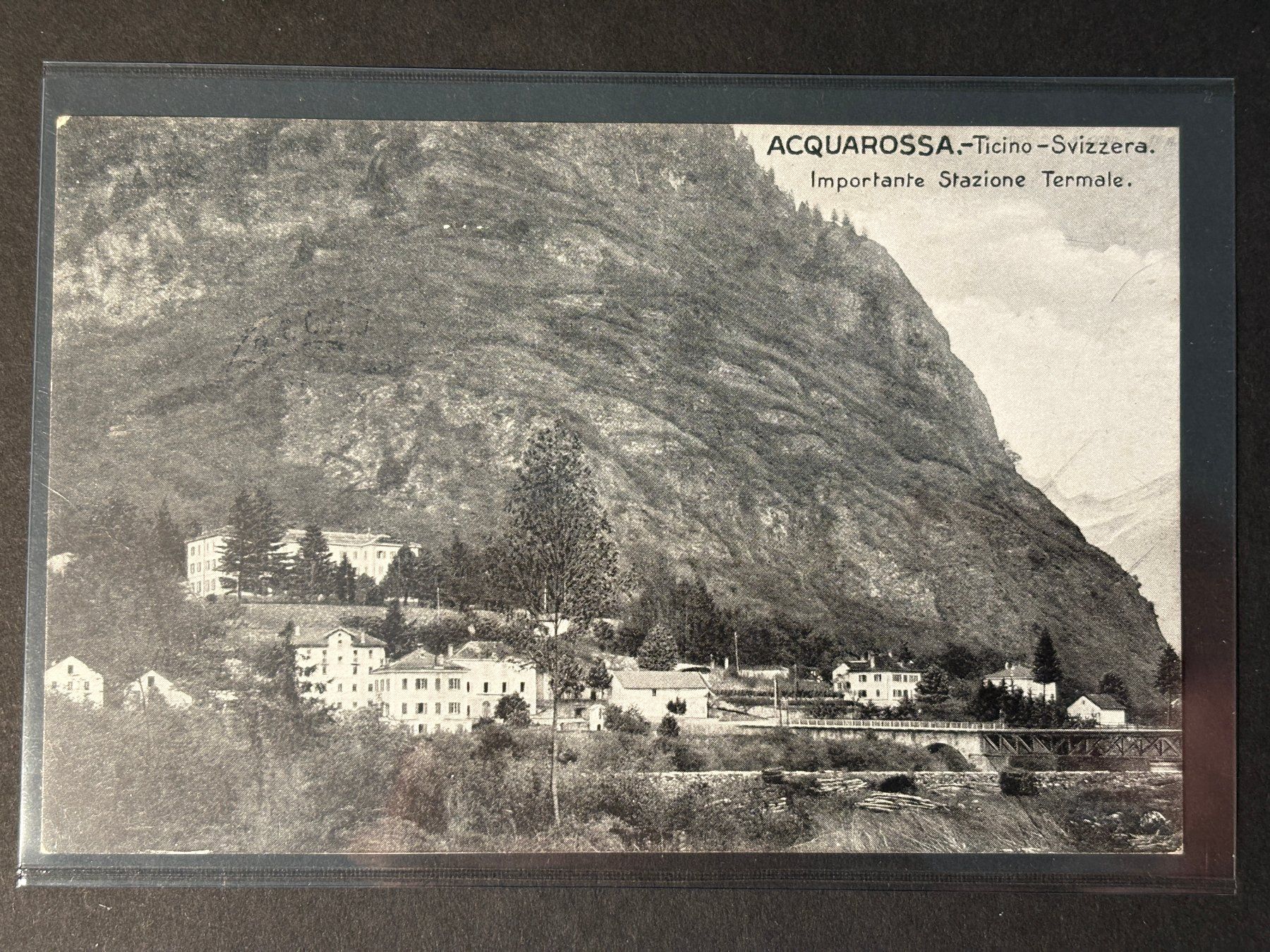 Cartoline postali: AK 1925 von Acquarossa Ticino nach Basel – Usato da Basel venduto da Chloro