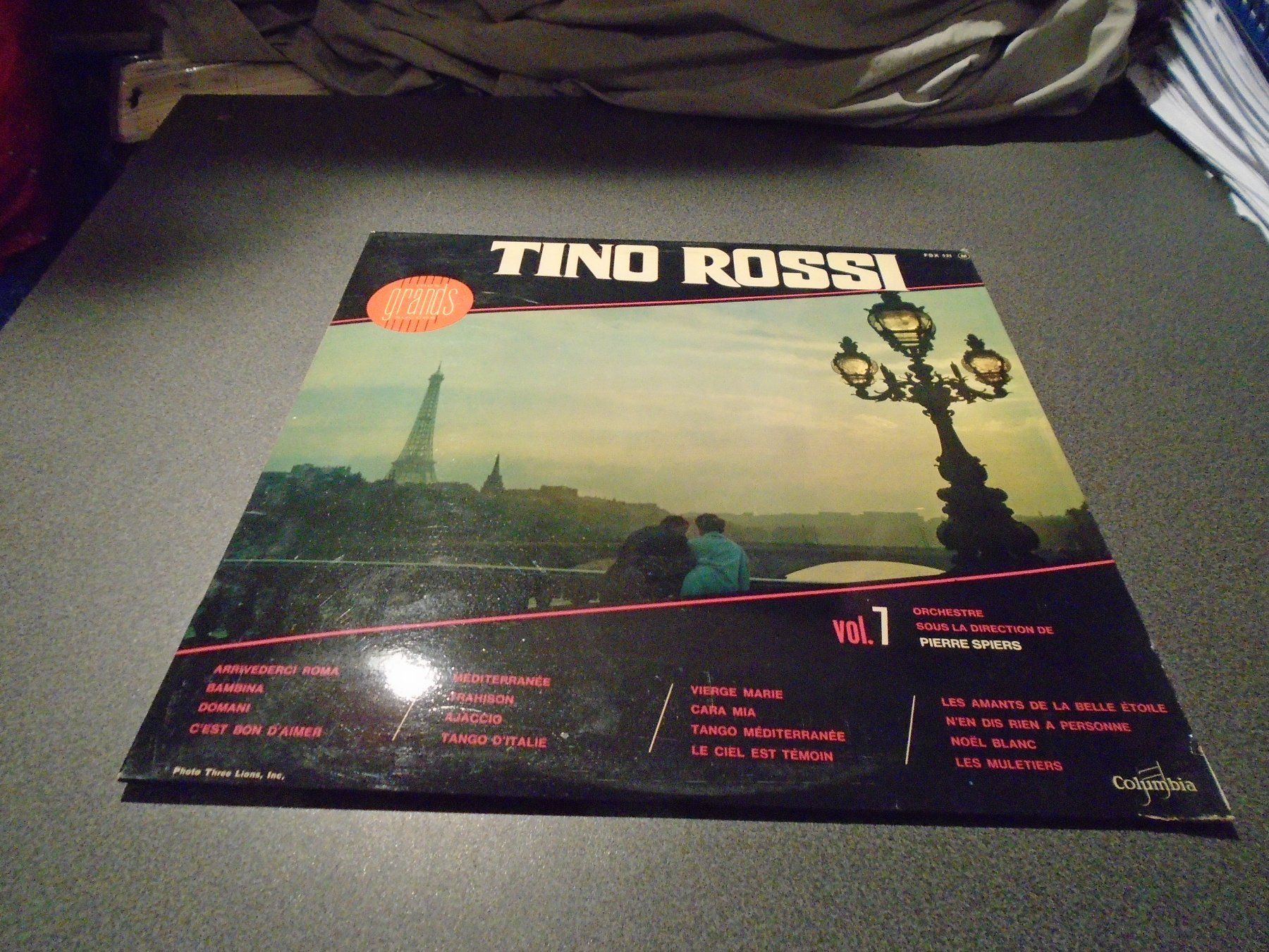 Schallplatten: Schallplatte Tino Rossi, Vol. 7 – Gebraucht aus Zürich von abraxas1291