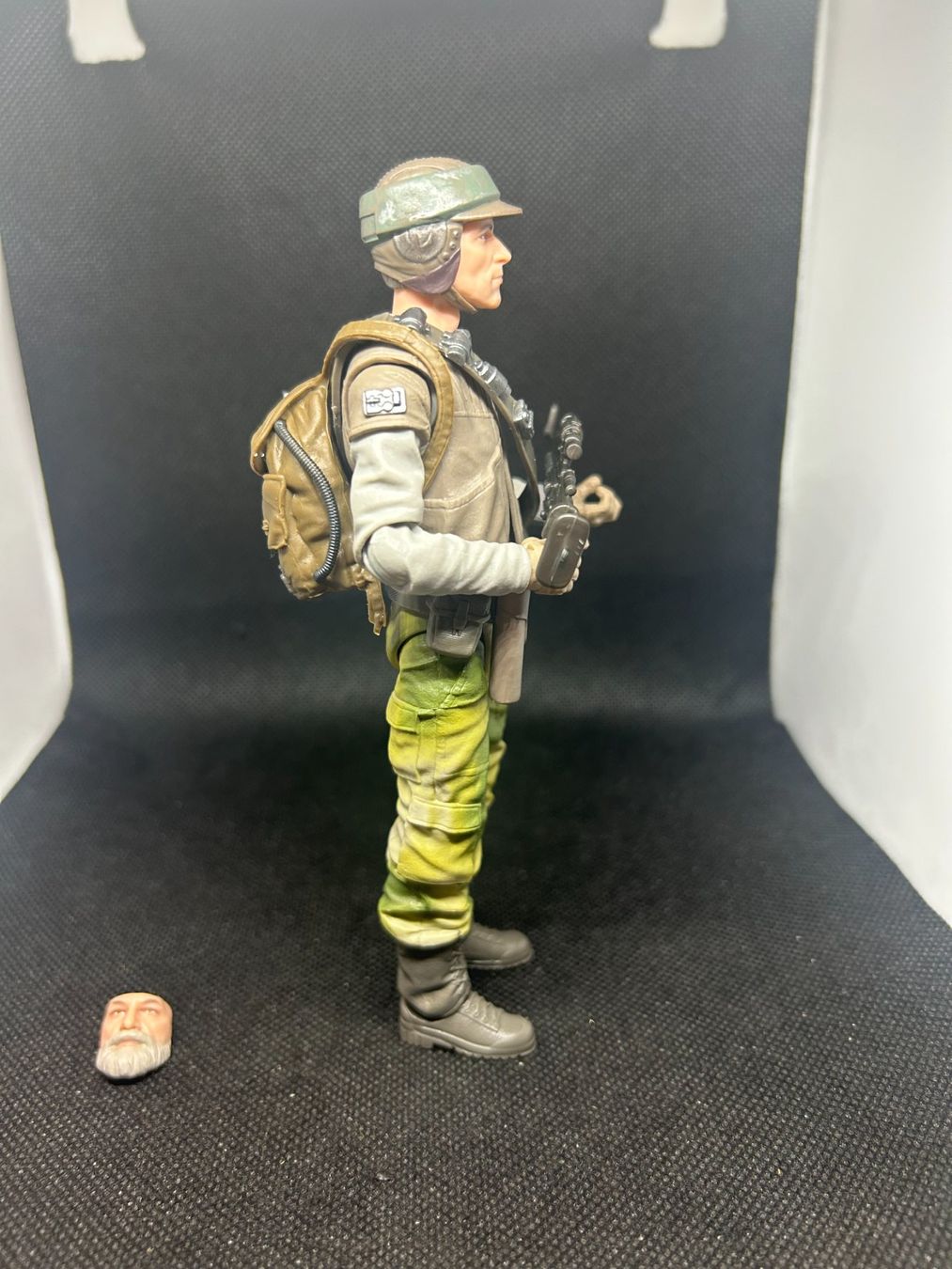 Star Wars Statuette: Star Wars Action Figure vintage - Rebel Commando – Usato da Lausanne venduto da Retro-geek 3