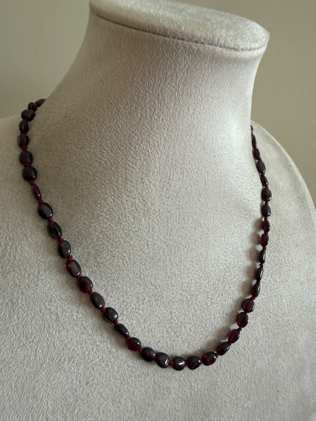 Ketten: Vintage Granat Kette – Gebraucht aus Spiegel b. Bern von Rogger72 2