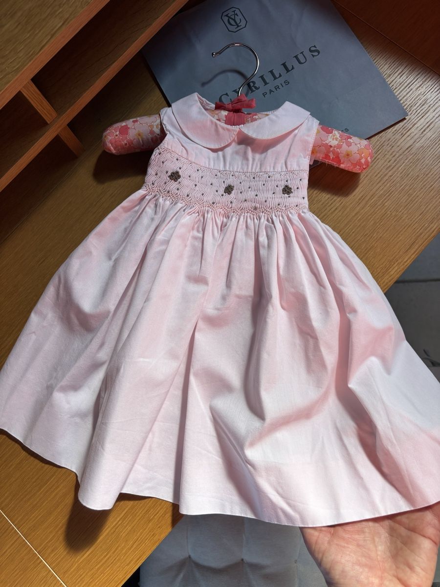 Cyrillus Vestiti & Gonne: Robe Cyrillus smocks 6 mois - 68cm COMME NEUVE – Nuovo (secondo la descrizione) da Founex venduto da ari_2gt7 2