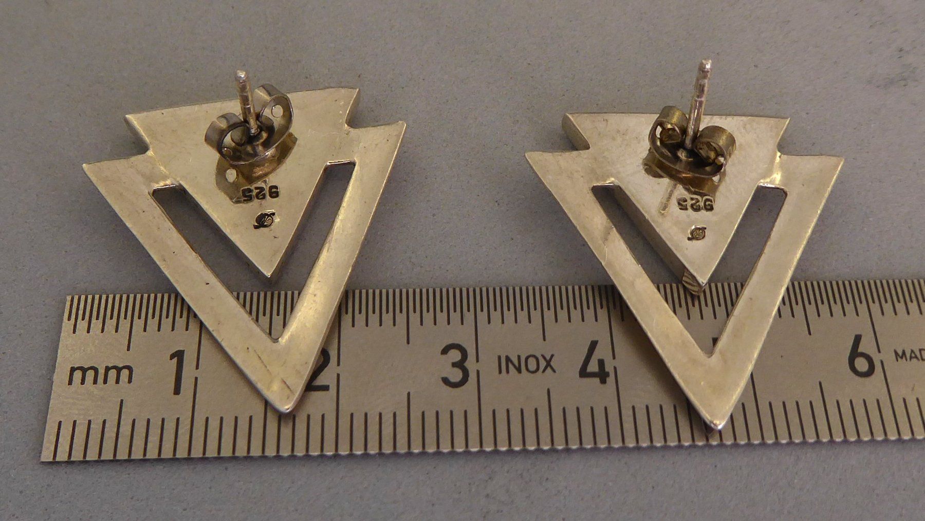 Ohrringe & -stecker: Ohr Stecker 925 Silber mit Perlmutter – Gebraucht aus Muri AG von Lineli2020 3