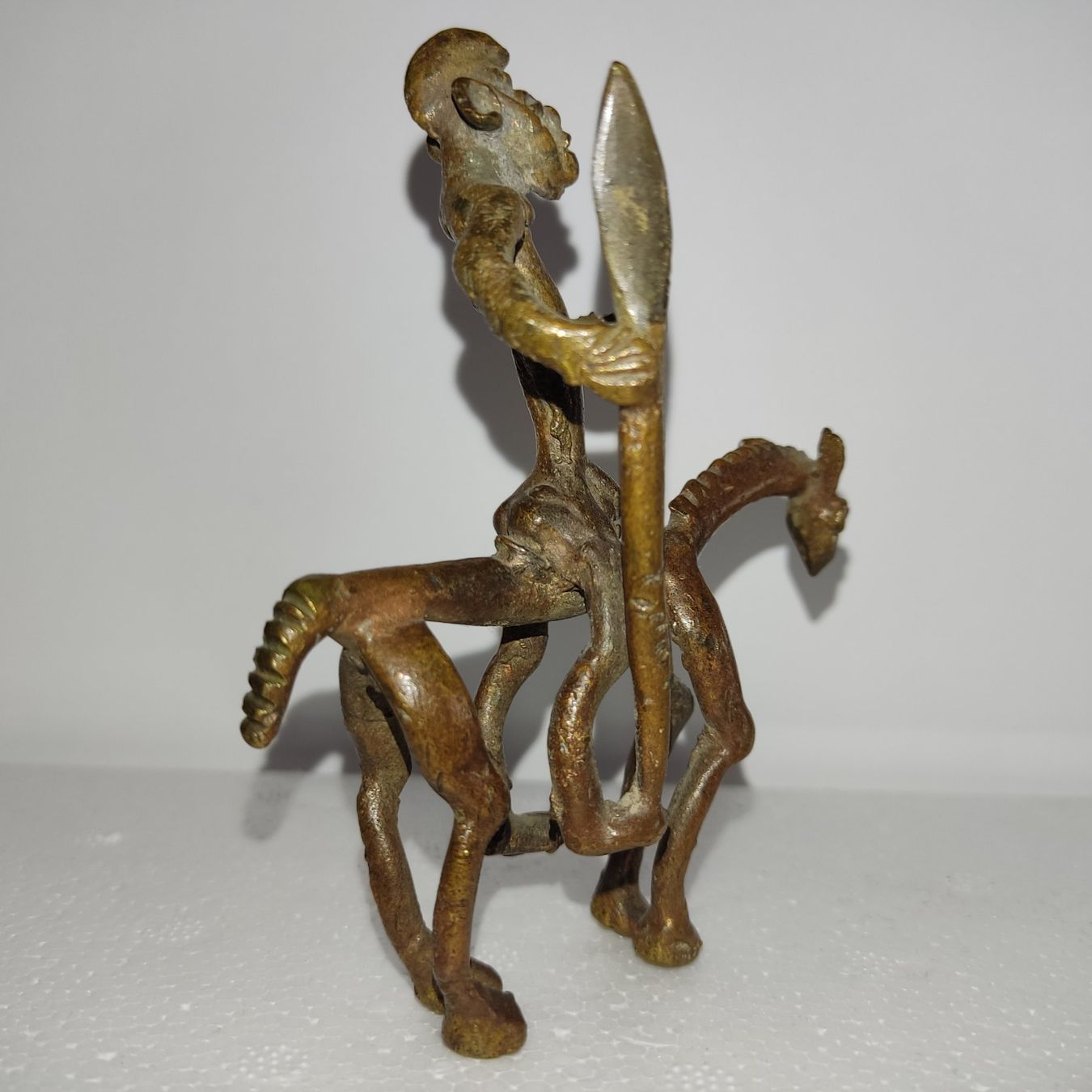 Statuette: Dogon Reiter Figur, 10 cm Hoch – Usato da Rieden SG venduto da res1291 1