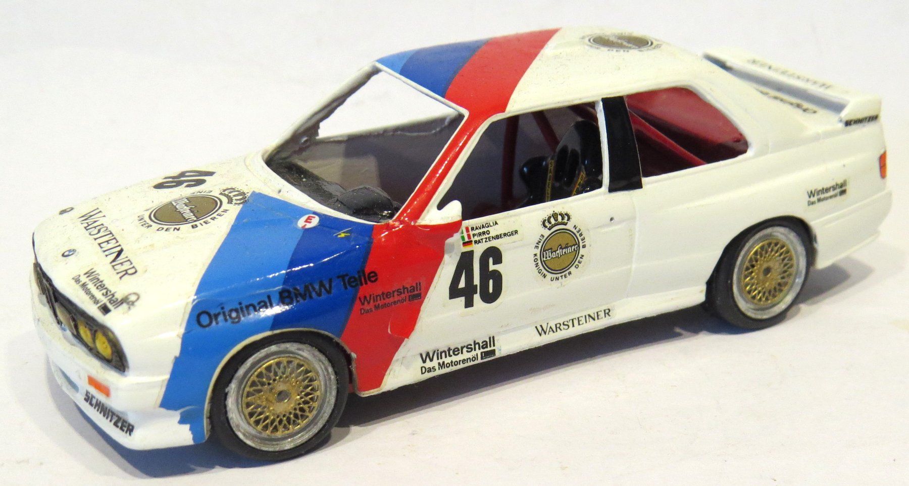 BMW Modellini d'auto: 1:43 BMW M3 E30 DTM Meri Kit – Difettoso da Ettingen venduto da campione_1