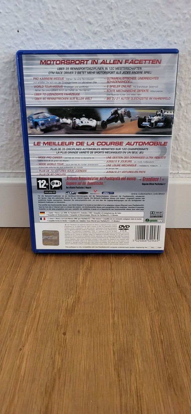 Sony Giochi: PS 2 - DTM Race Driver 3 – Usato da Münsingen venduto da DigitaleSpielecke 1