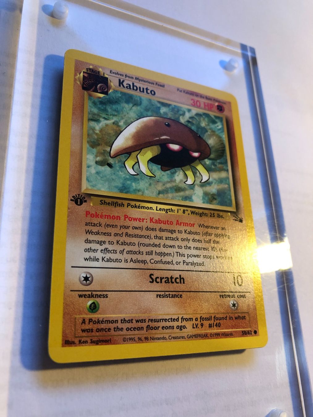 Cartes à collectionner: Kabuto 1st Fossil - MINT - ab 1.- – D'occasion à Giubiasco par dan_pr8b 1