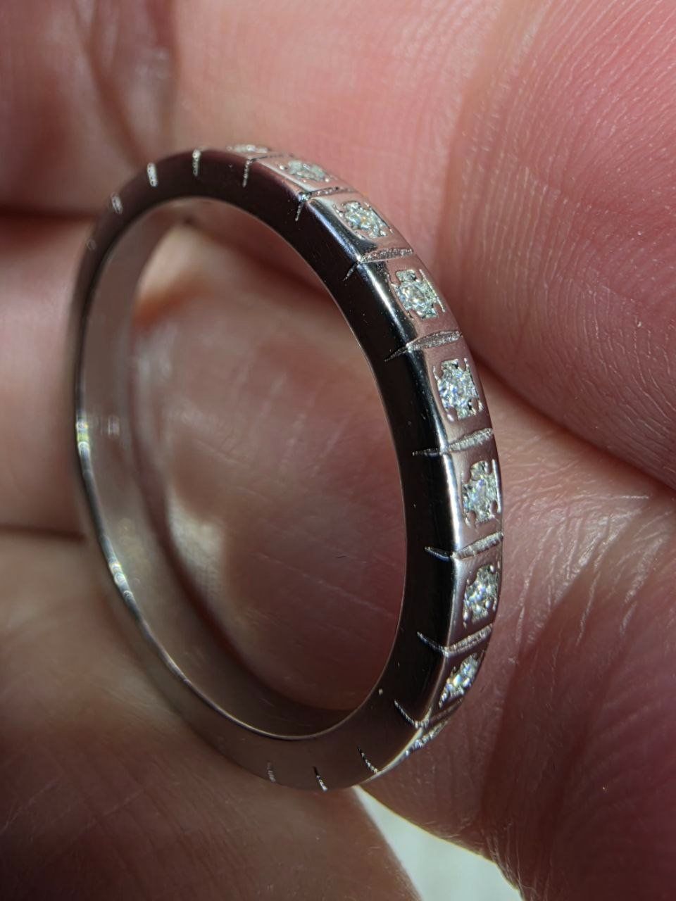Bagues: Bague argent avec diamants de moissanite certifiés GRA – Neuf avec emballage d'origine à Reconvilier par Tsma67 6