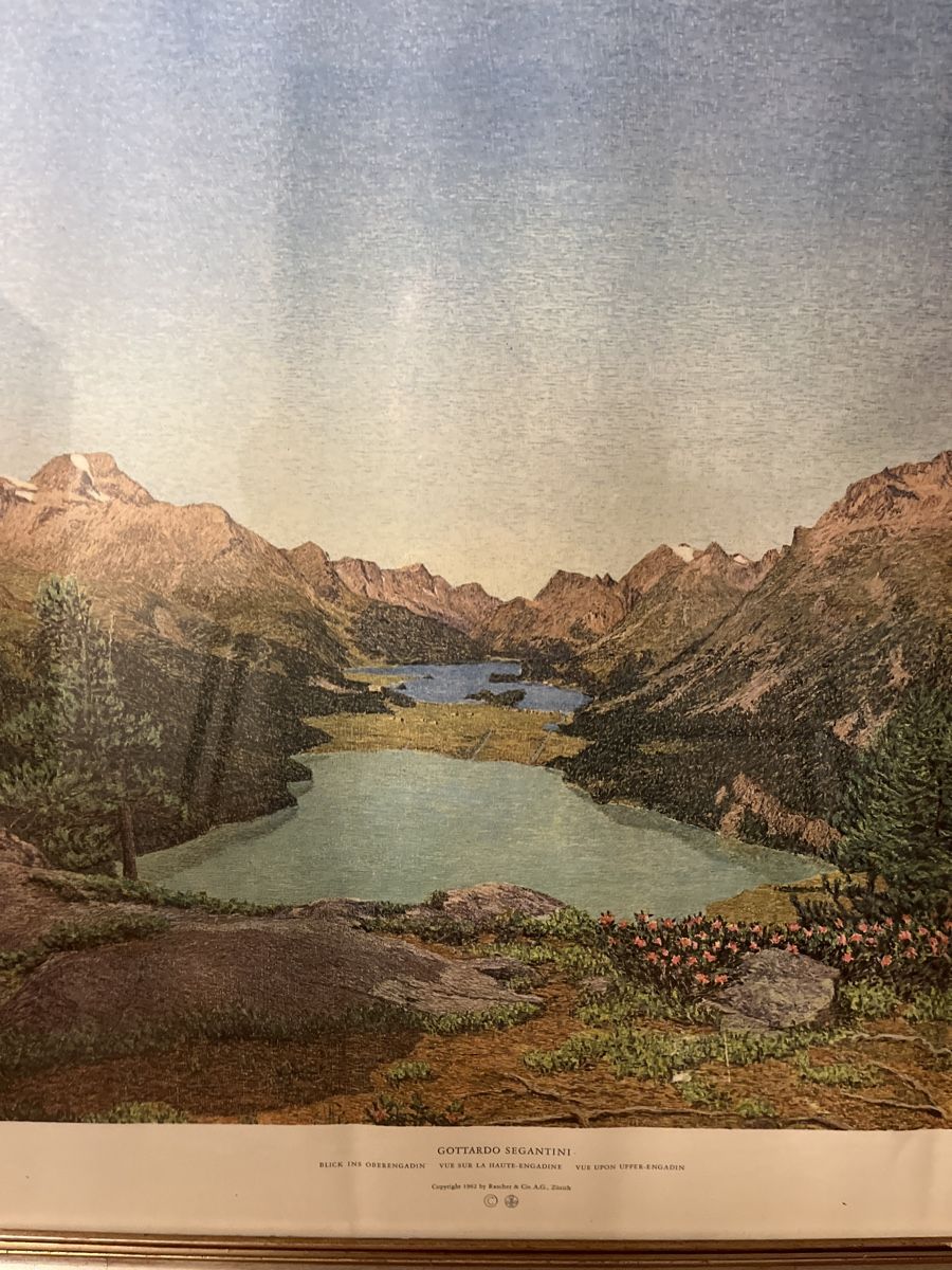 Foto & Immagini: Gottardo Segantini - Druck - Gerahmt – Usato da Zuoz venduto da Grr1974 4